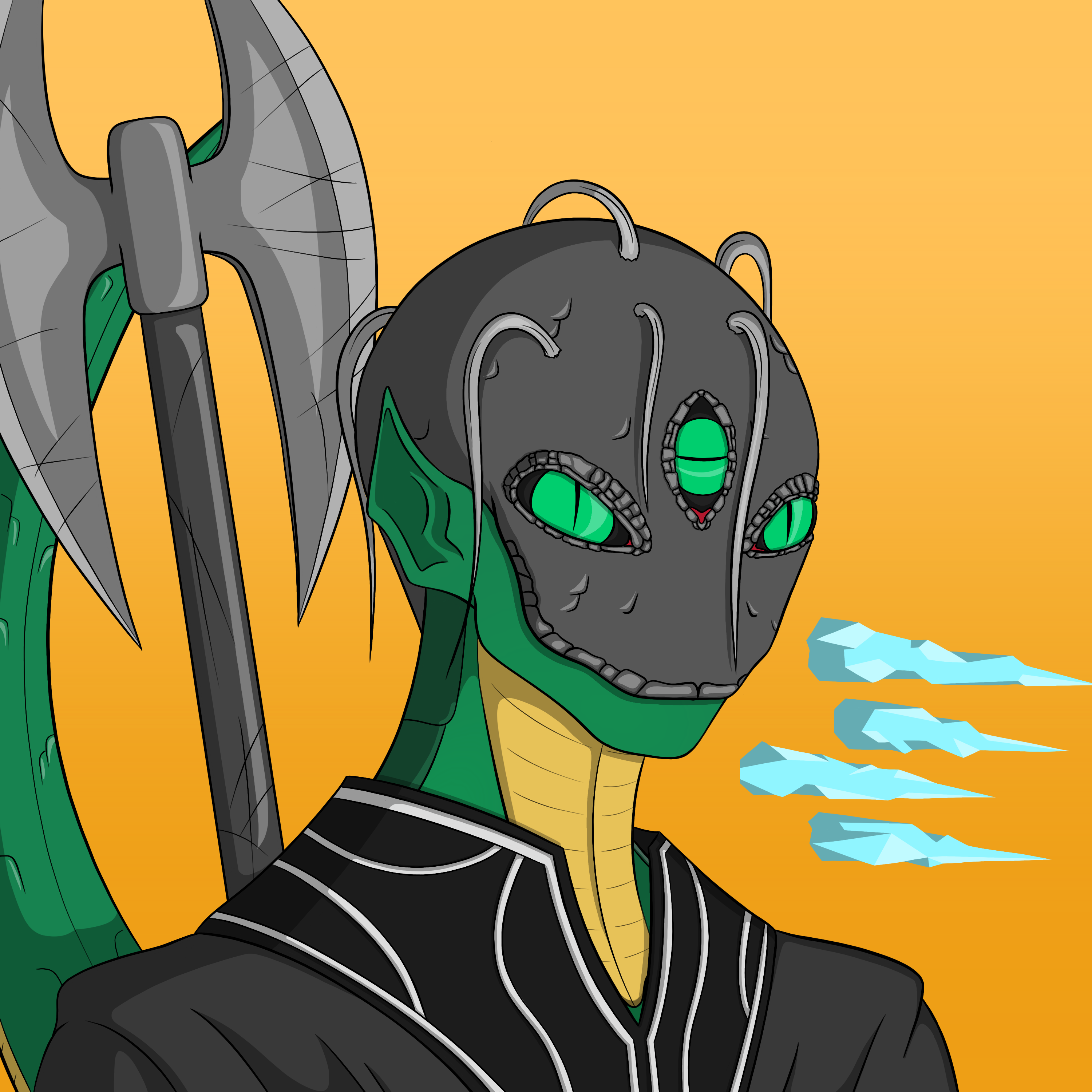 Dark Coin Champion #0794 NFT on Algorand