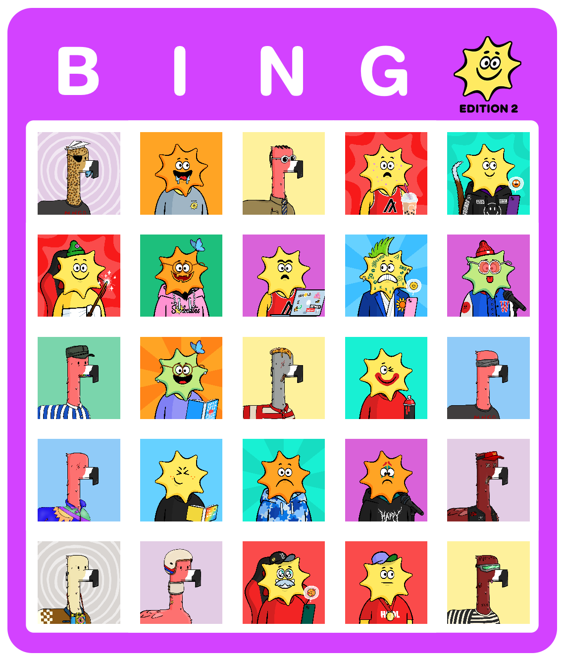 Solmate Bingo Ed. 2 #25 NFT on Algorand