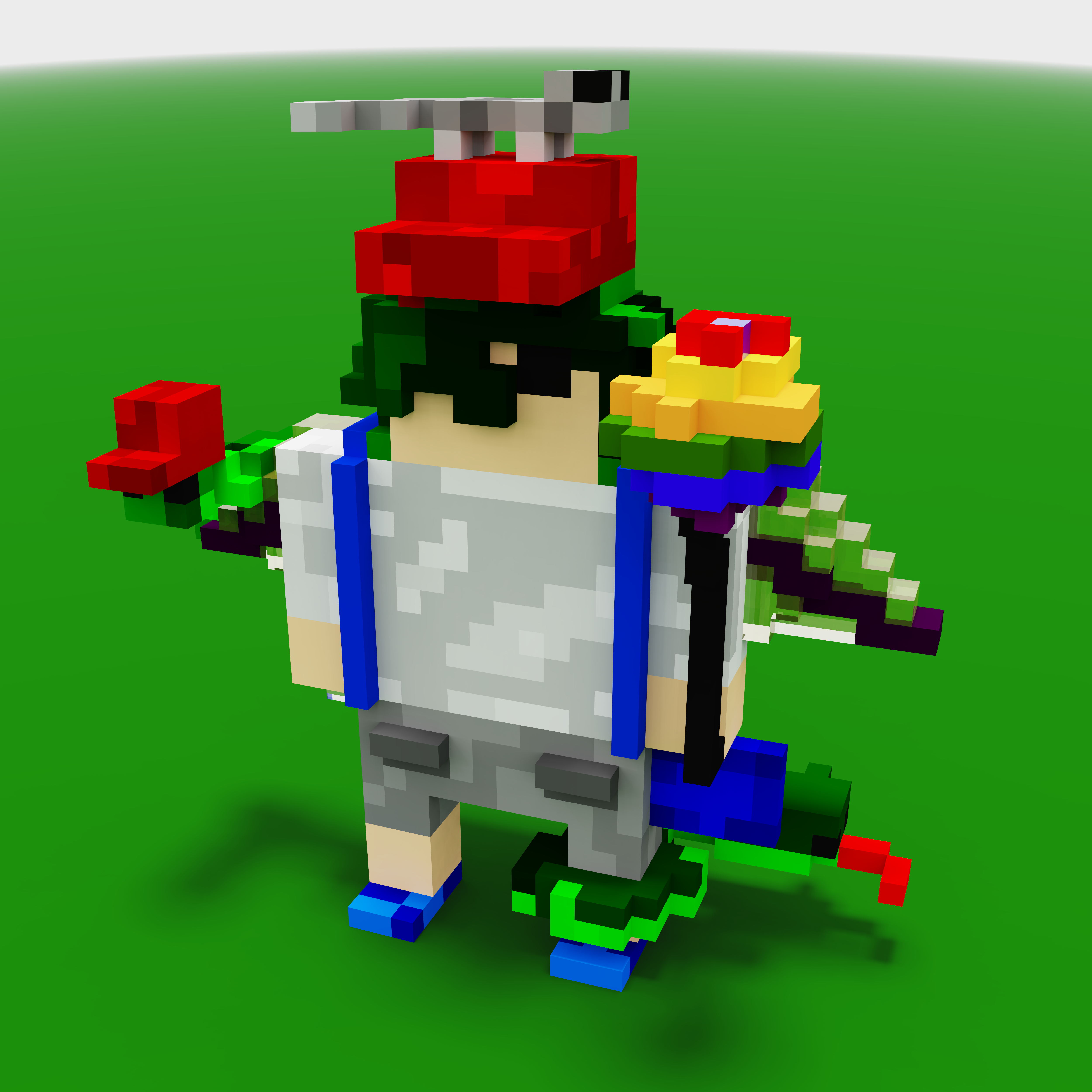 Balloon Kid #1 - Twin Snakes NFT on Algorand
