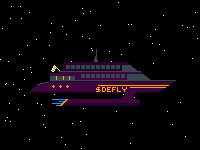 Super Yacht $DEFLY NFT on Algorand