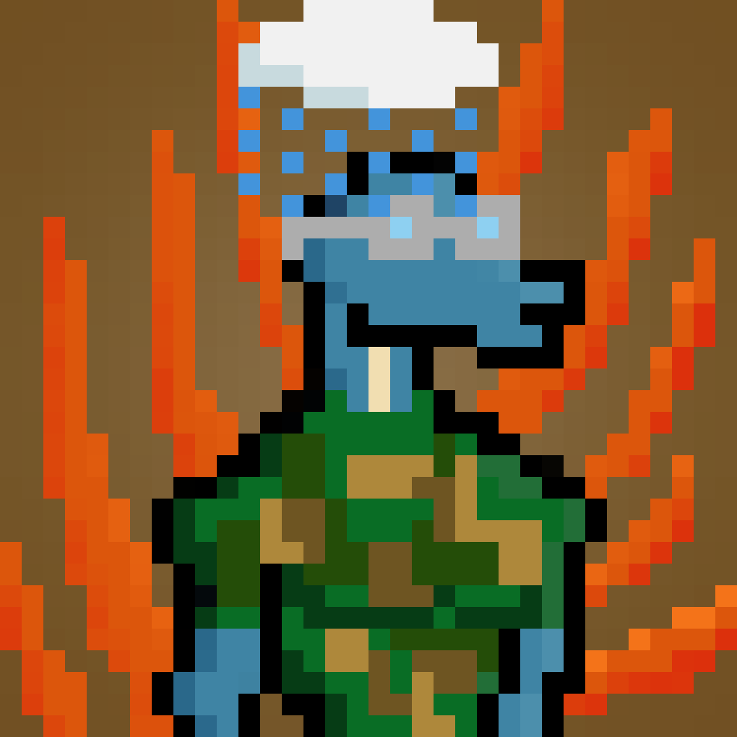 Pixel Dragon: #071 NFT on Algorand