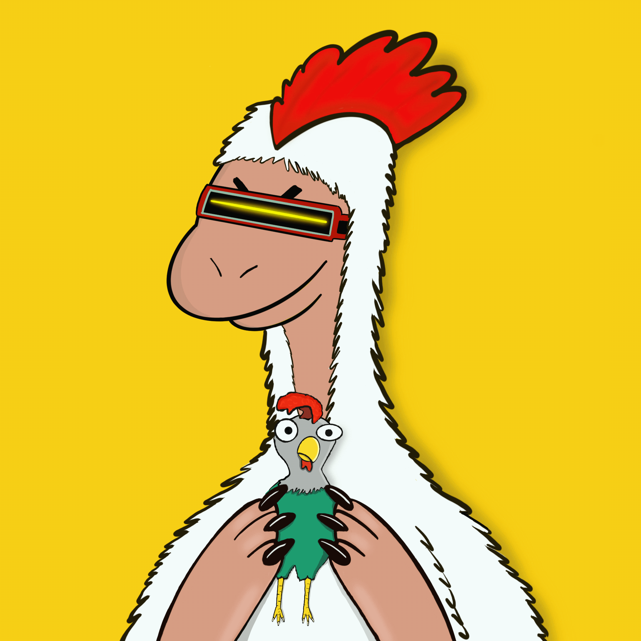 Smirk Dinos #8 NFT on Algorand