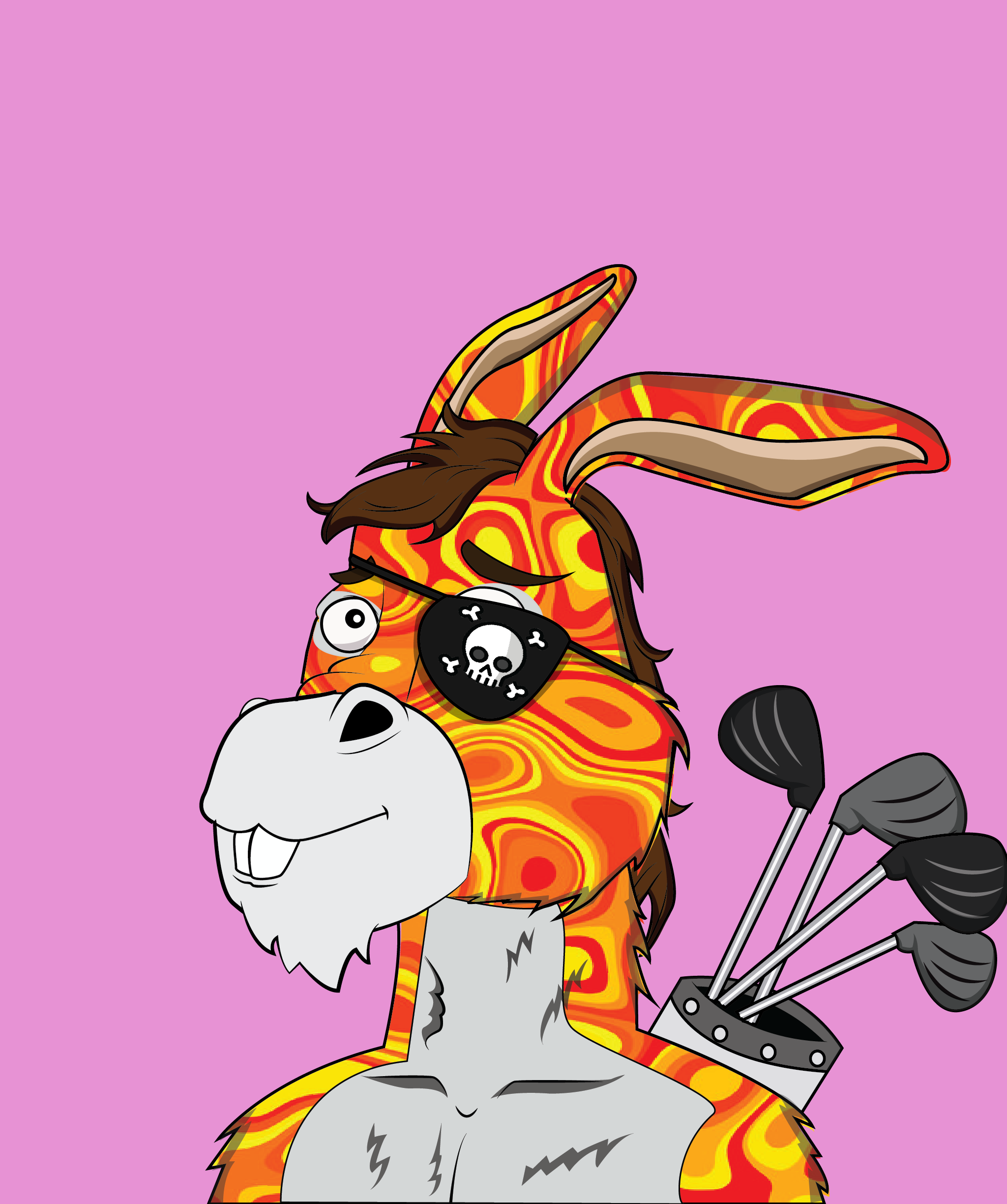 Donkey 841 NFT on Algorand