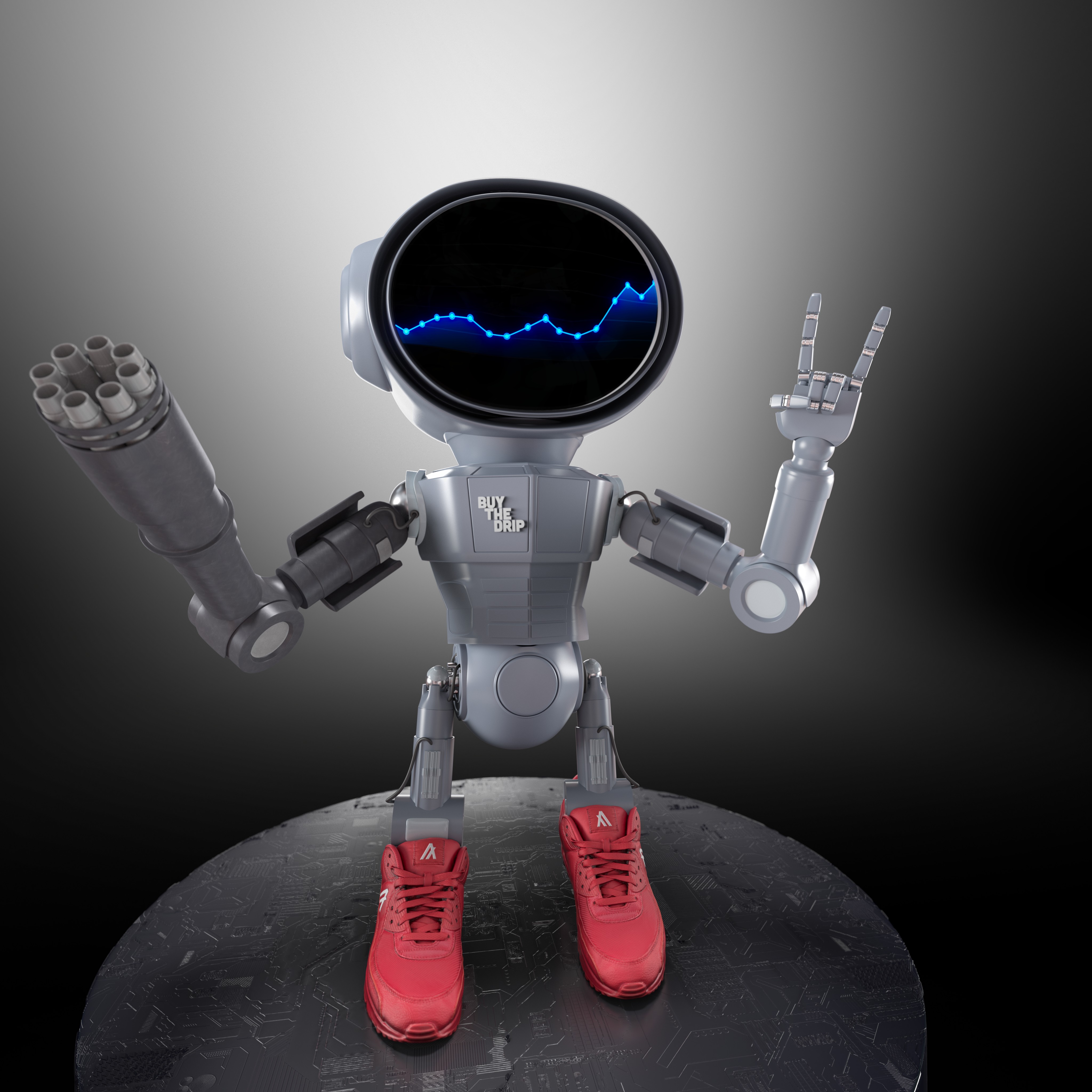 SockBot V1 No. 0009 NFT on Algorand