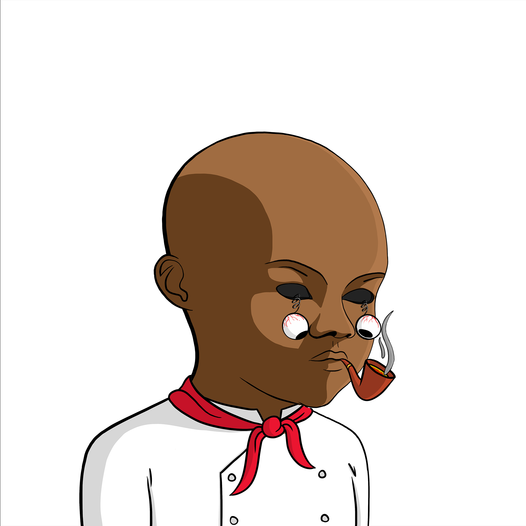 Bald Head #1820 NFT on Algorand