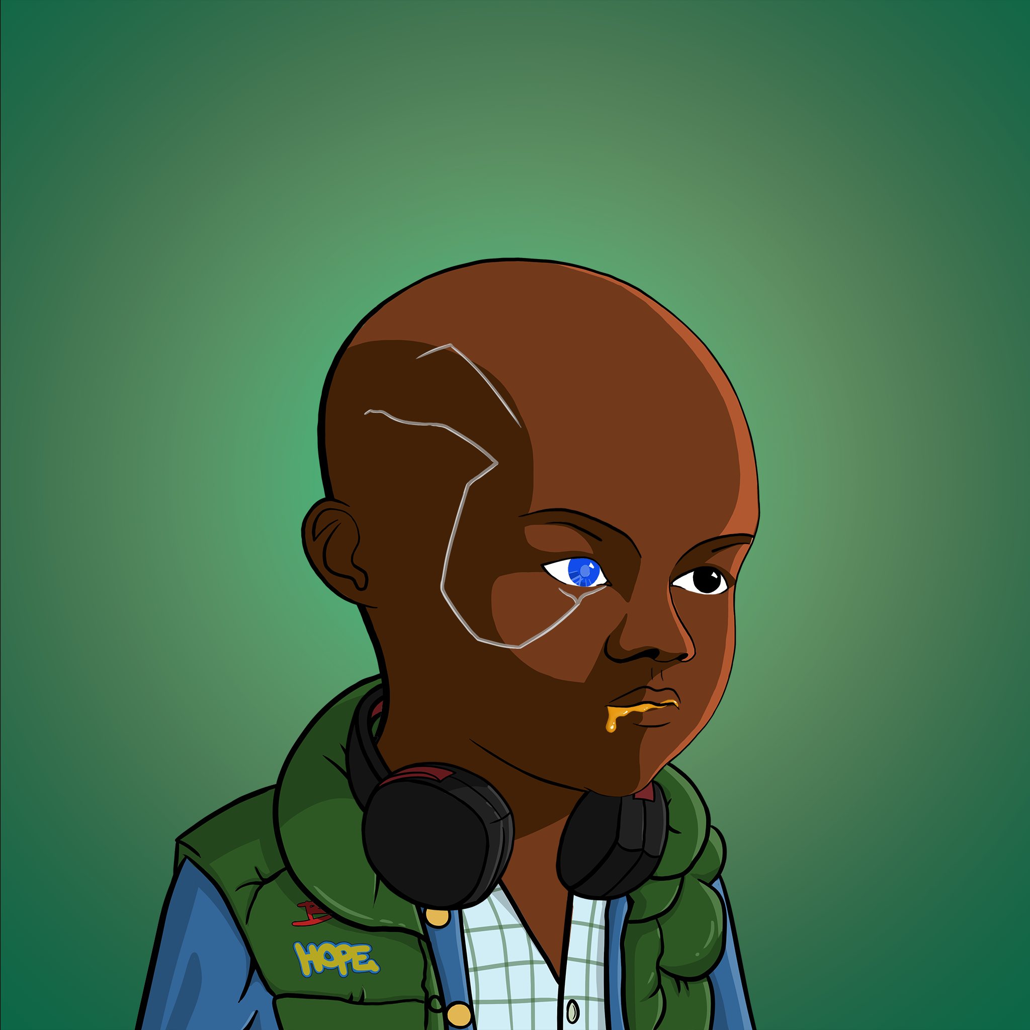 Bald Head #1869 NFT on Algorand