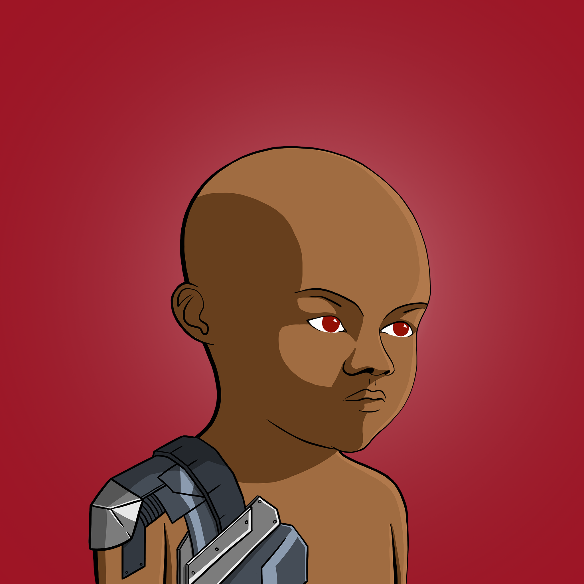 Bald Head #1914 NFT on Algorand