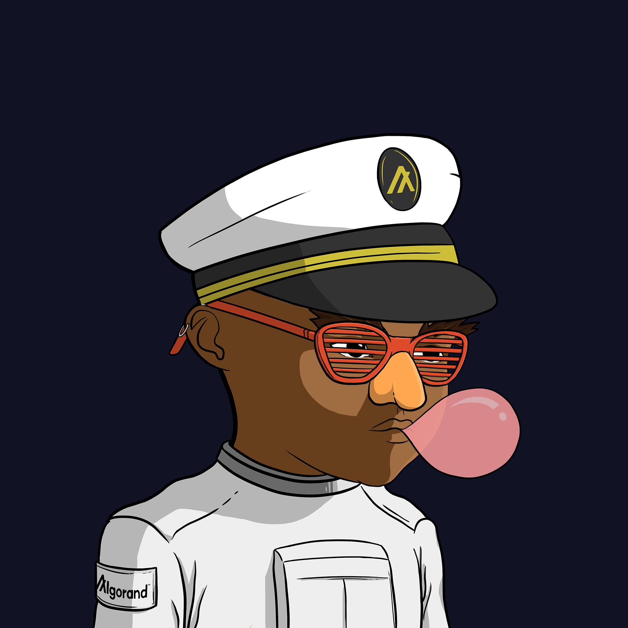 Bald Head #1924 NFT on Algorand