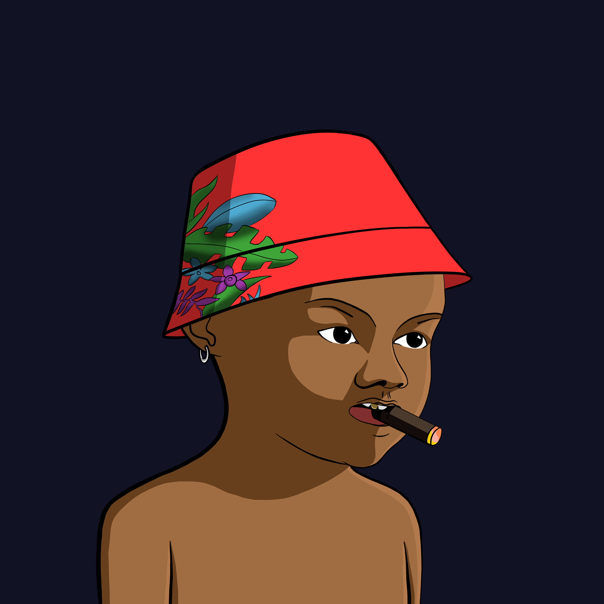 Bald Head #1996 NFT on Algorand