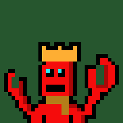 Pixel Lobster #10