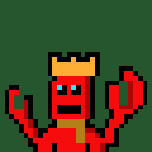 An image of Pixel Lobster #10