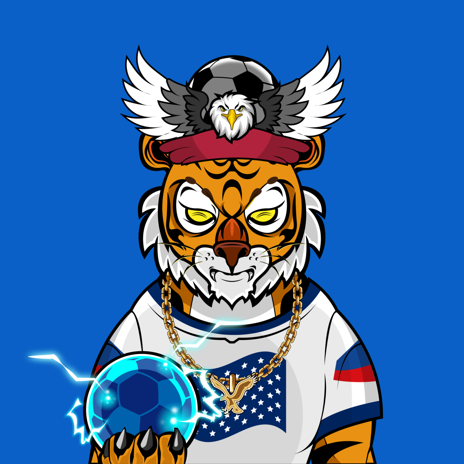 Football TigerChi #1287 NFT on Algorand