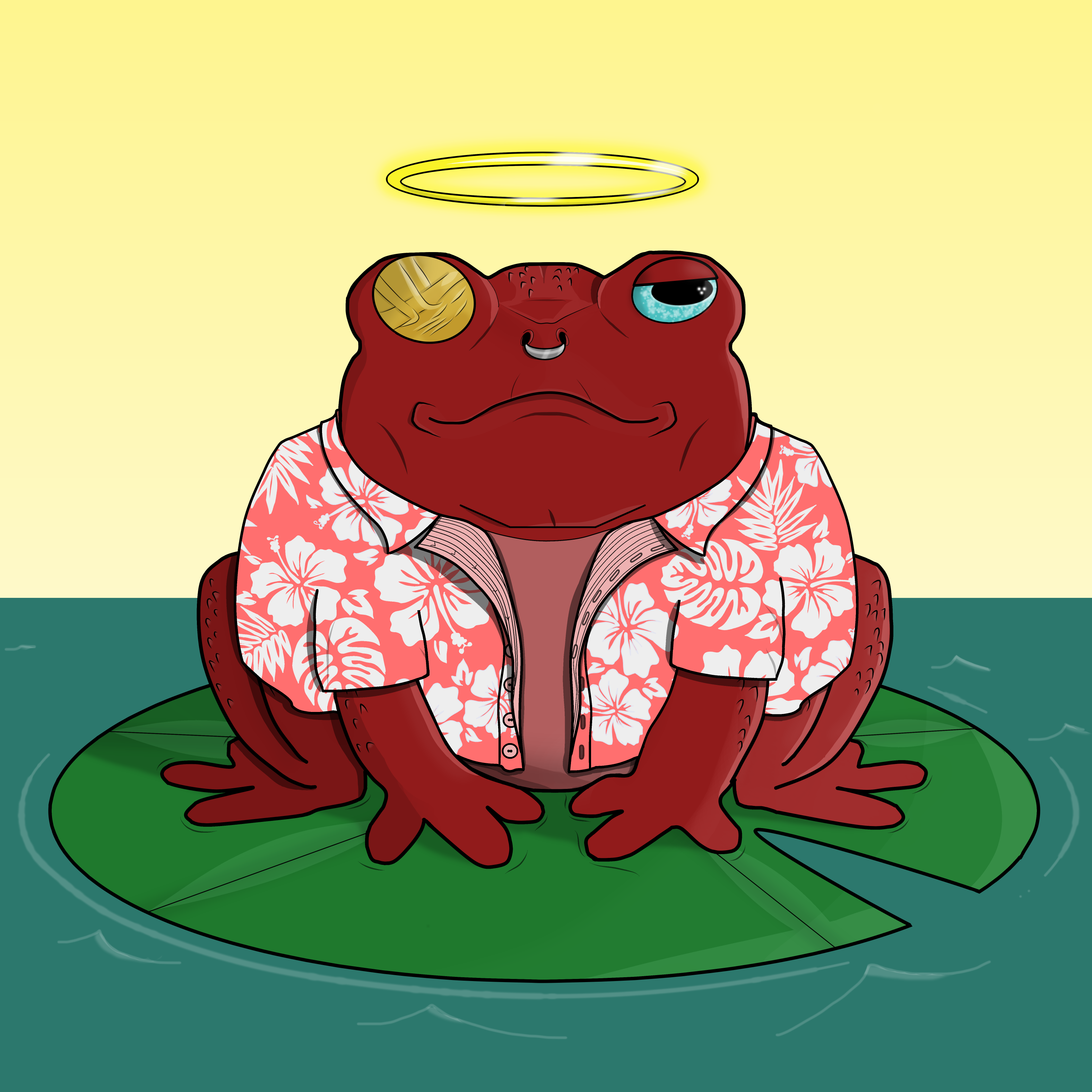 Big Toad 344 NFT on Algorand