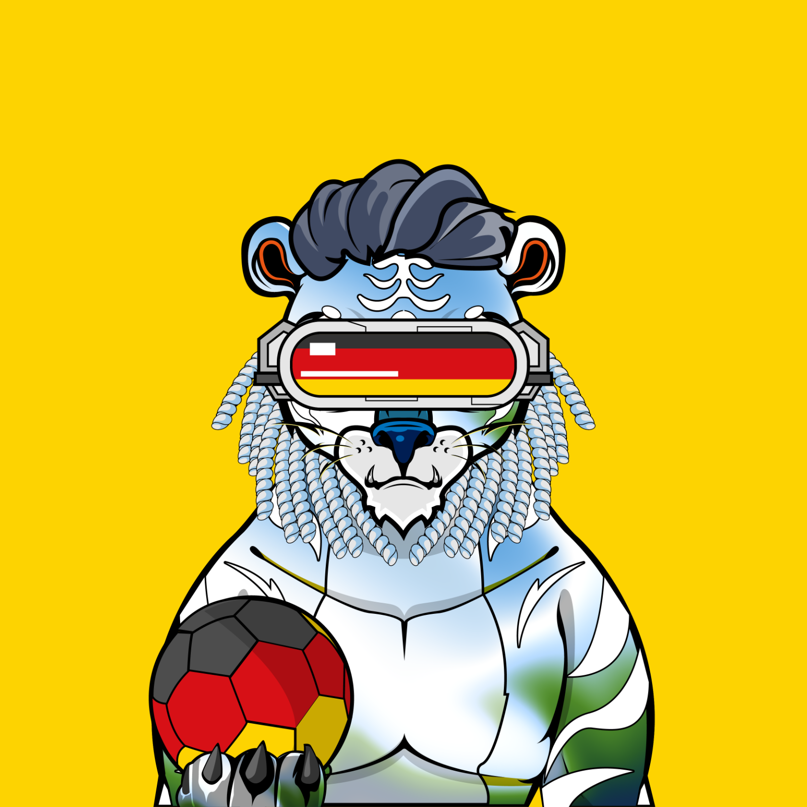 Football TigerChi #1740 NFT on Algorand