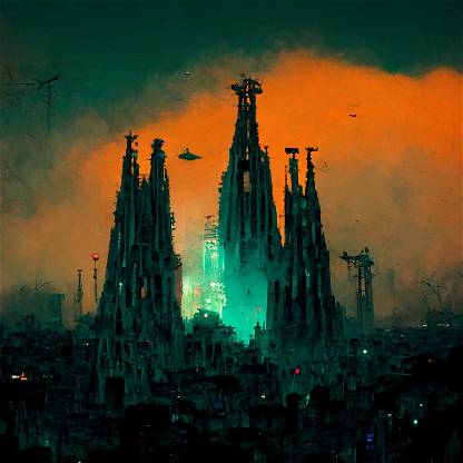 Cyberpunk Segrada Familia