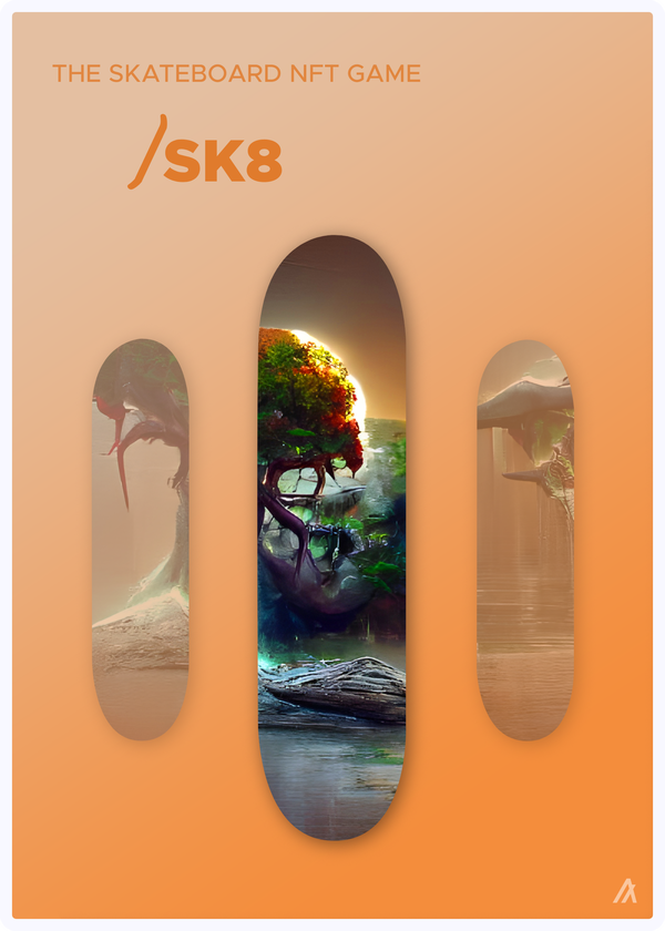 An image of SK8 Deck #011