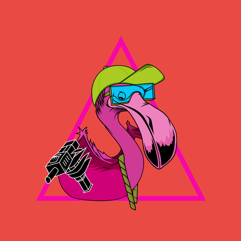 Flipping Birds #02 NFT on Algorand
