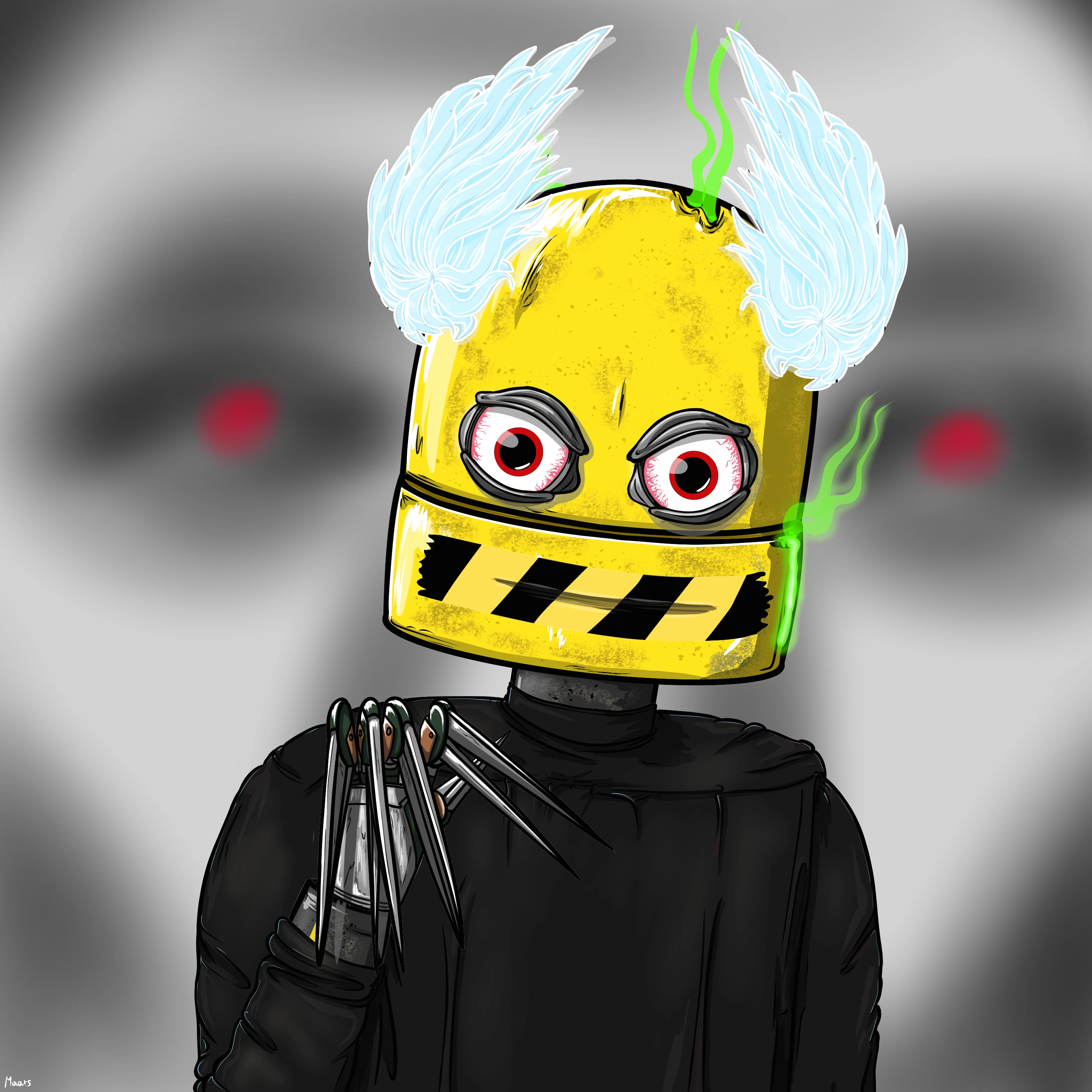 Mental Marvin #2336 NFT on Algorand