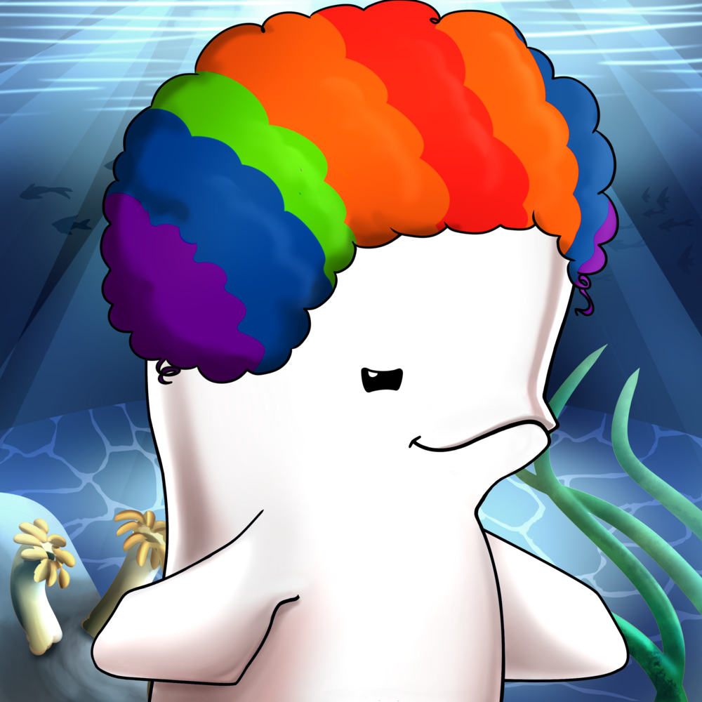 Big Brain Beluga #898 NFT on Algorand