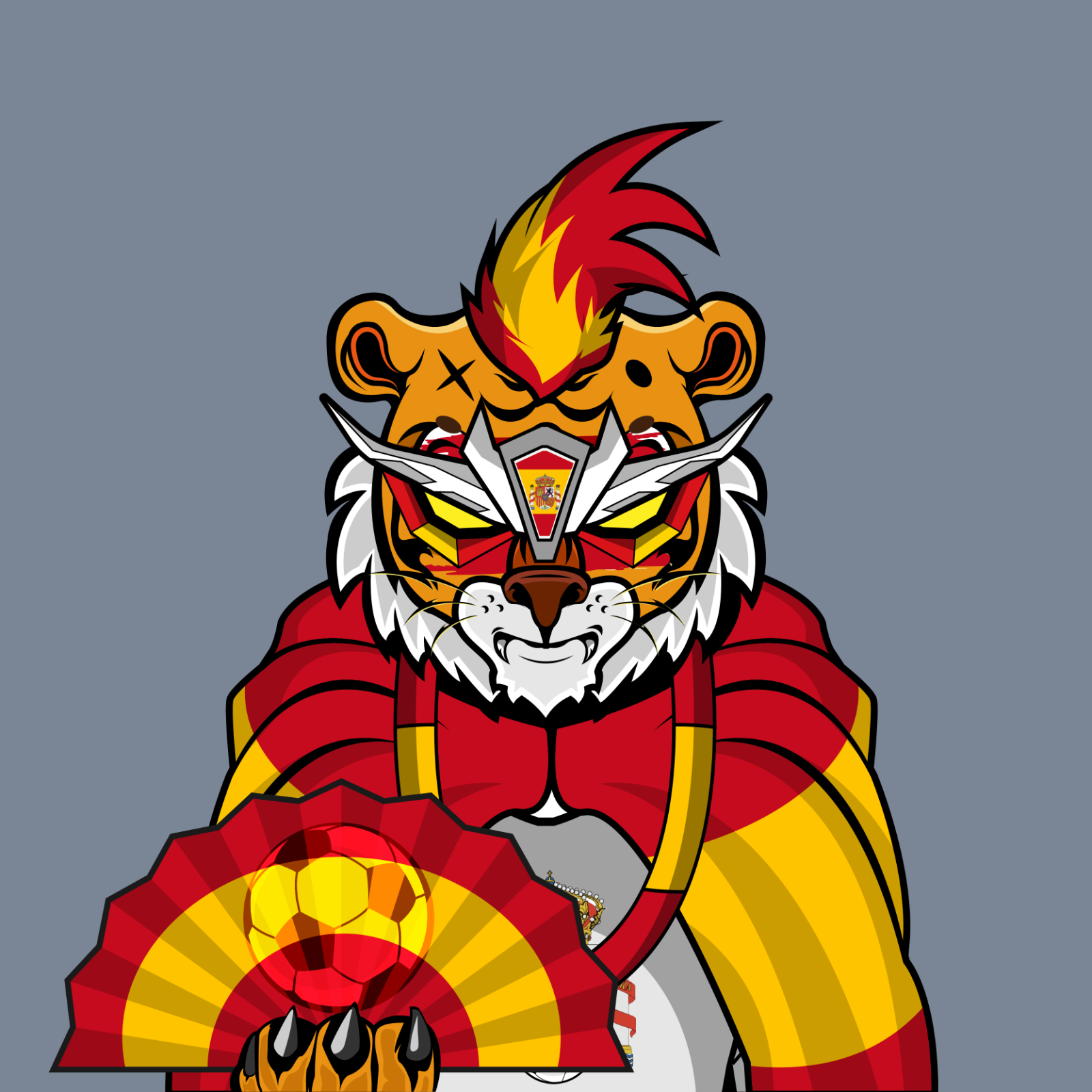 Football TigerChi #1019 NFT on Algorand