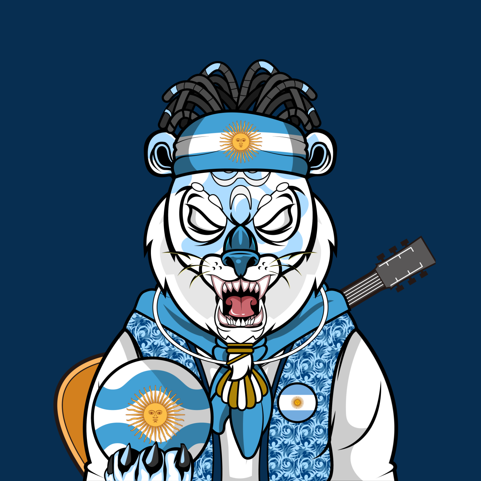 Football TigerChi #1707 NFT on Algorand