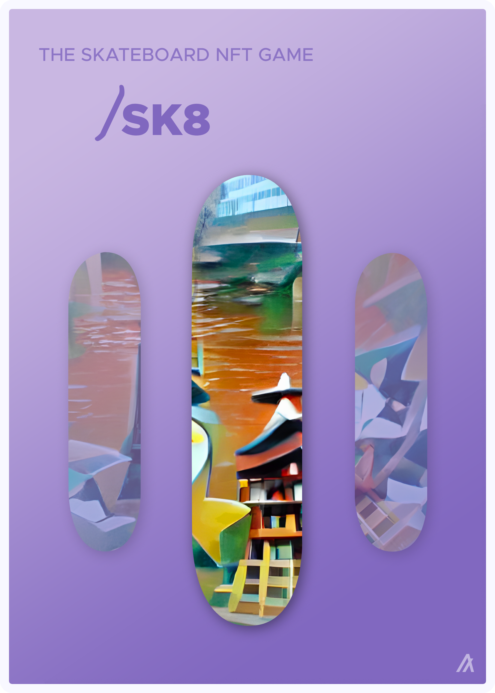 SK8 Deck #088 NFT on Algorand