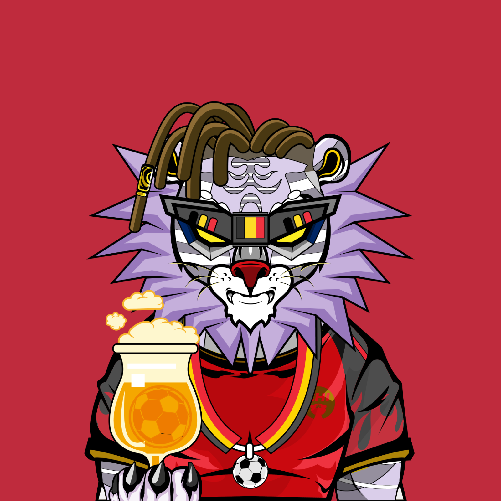 Football TigerChi #0539 NFT on Algorand