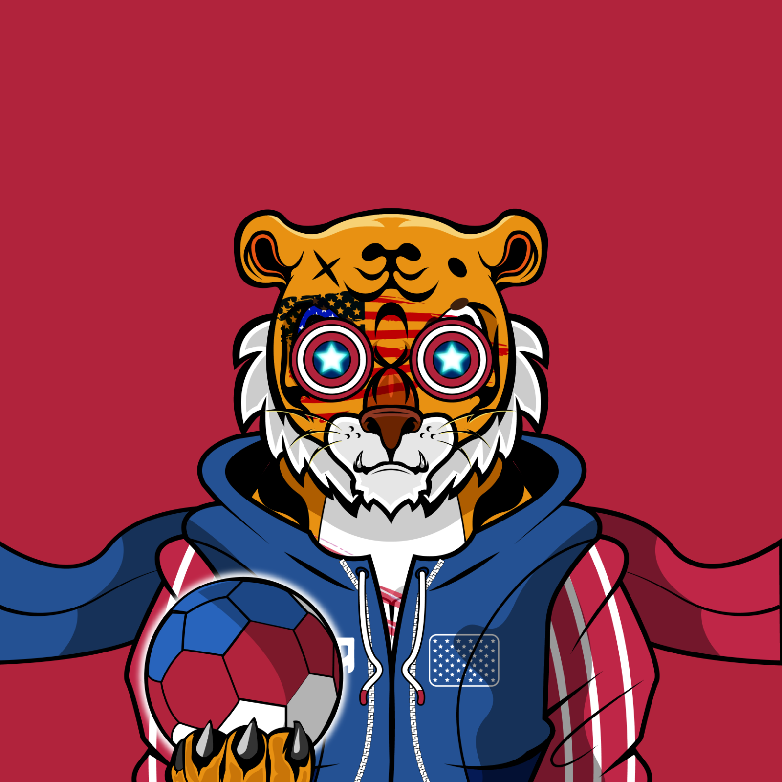 Football TigerChi #0816 NFT on Algorand