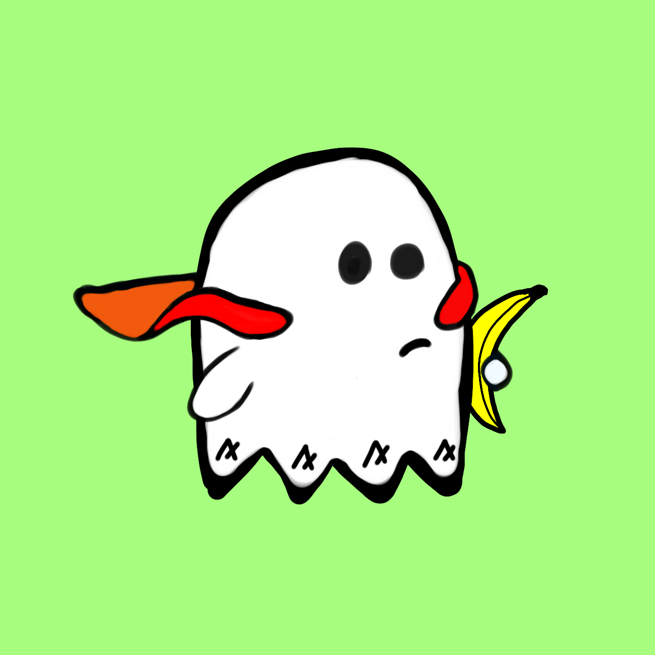 Ghostie #821 NFT on Algorand