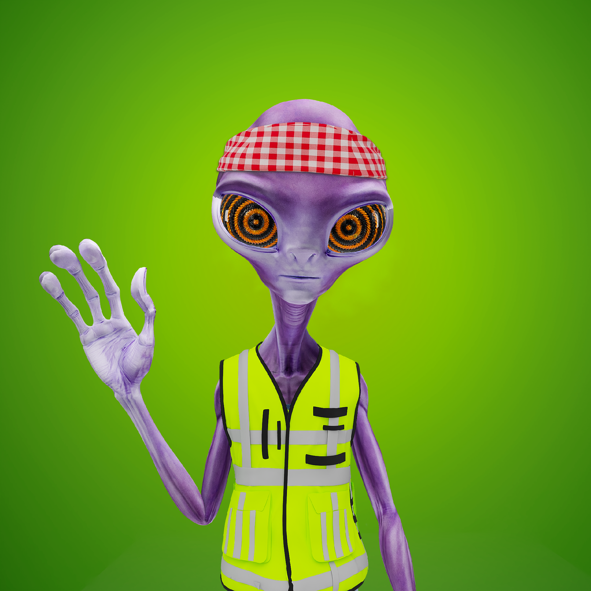 Alien Tourism3808 NFT on Algorand