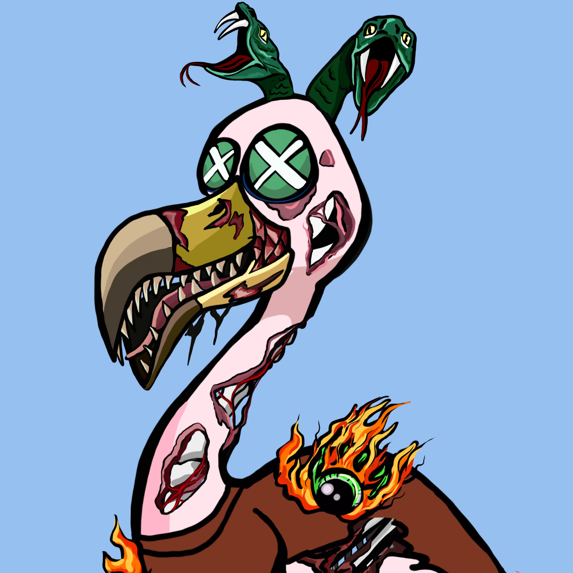 Monster Mingo #355 NFT on Algorand