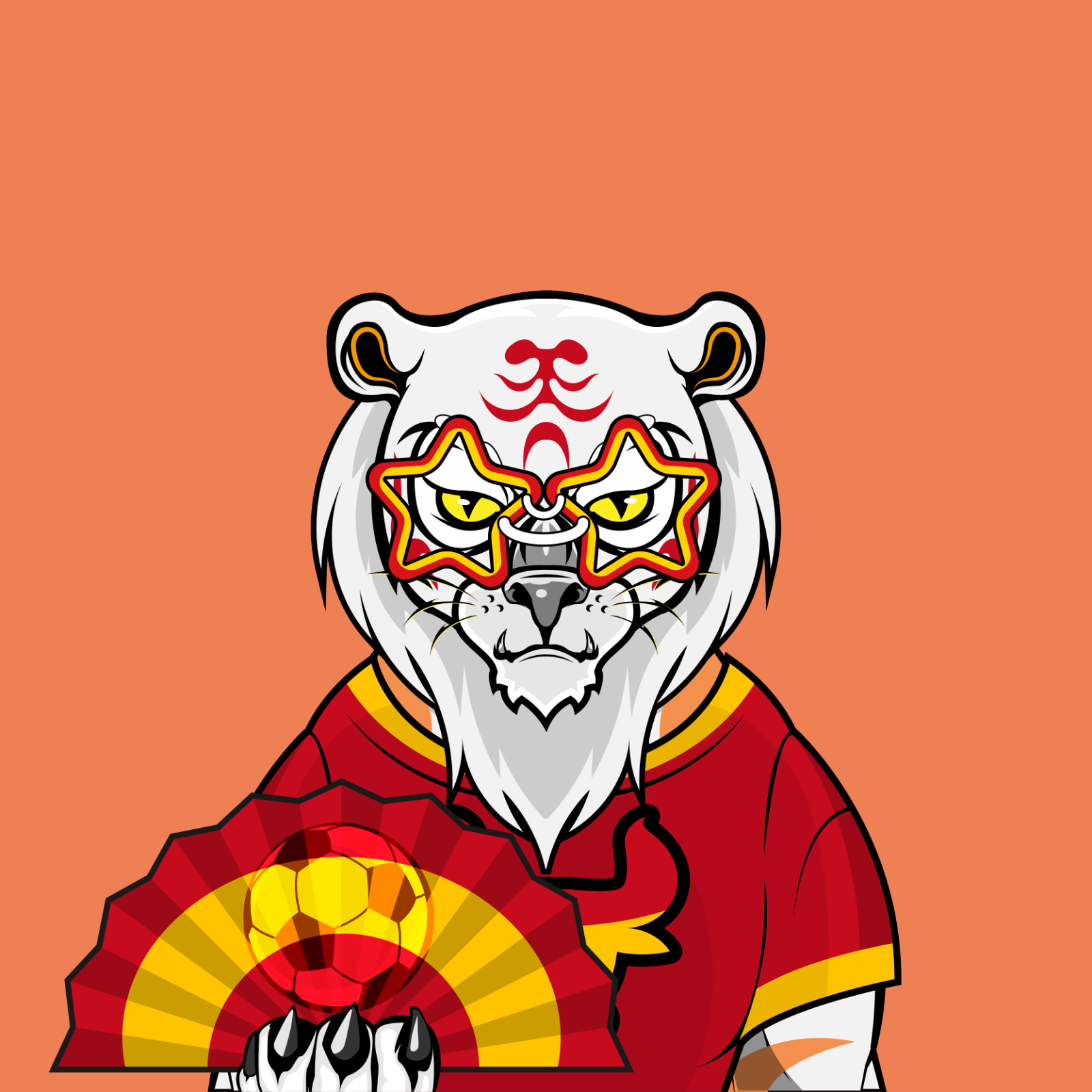 Football TigerChi #0553 NFT on Algorand