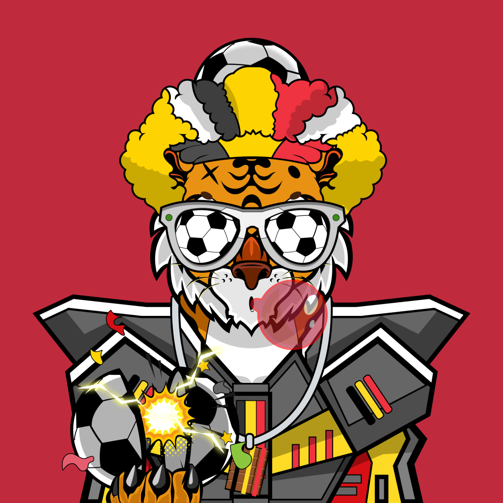 Football TigerChi #0606 NFT on Algorand