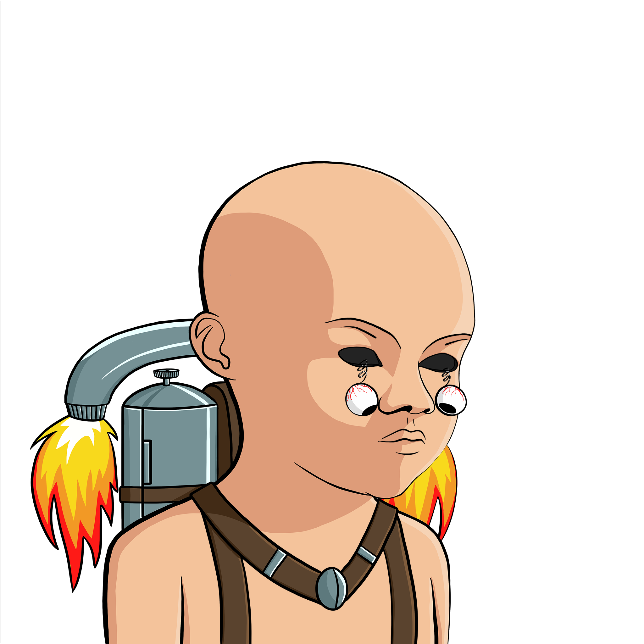 Bald Head #755 NFT on Algorand