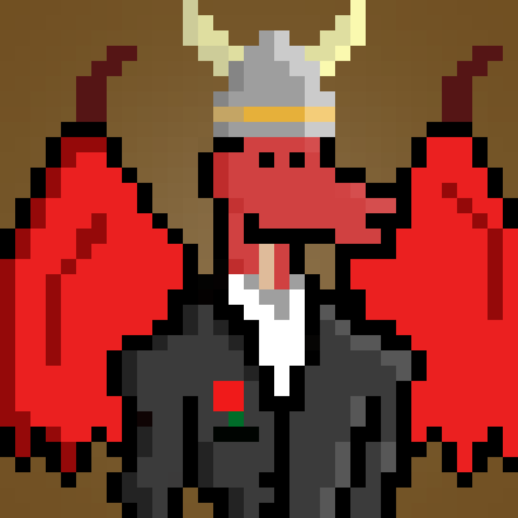 Pixel Dragon: #853 NFT on Algorand