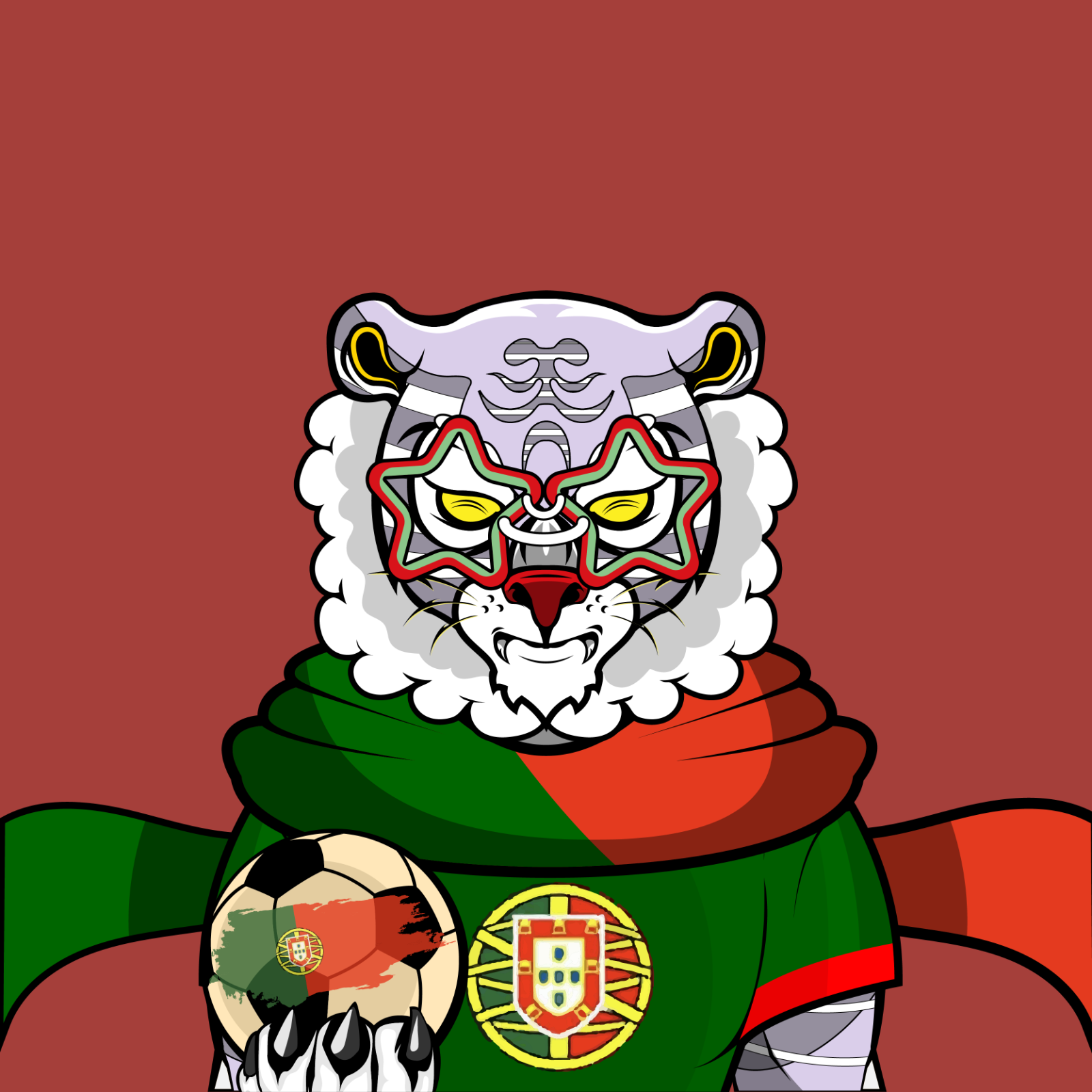 Football TigerChi #1476 NFT on Algorand