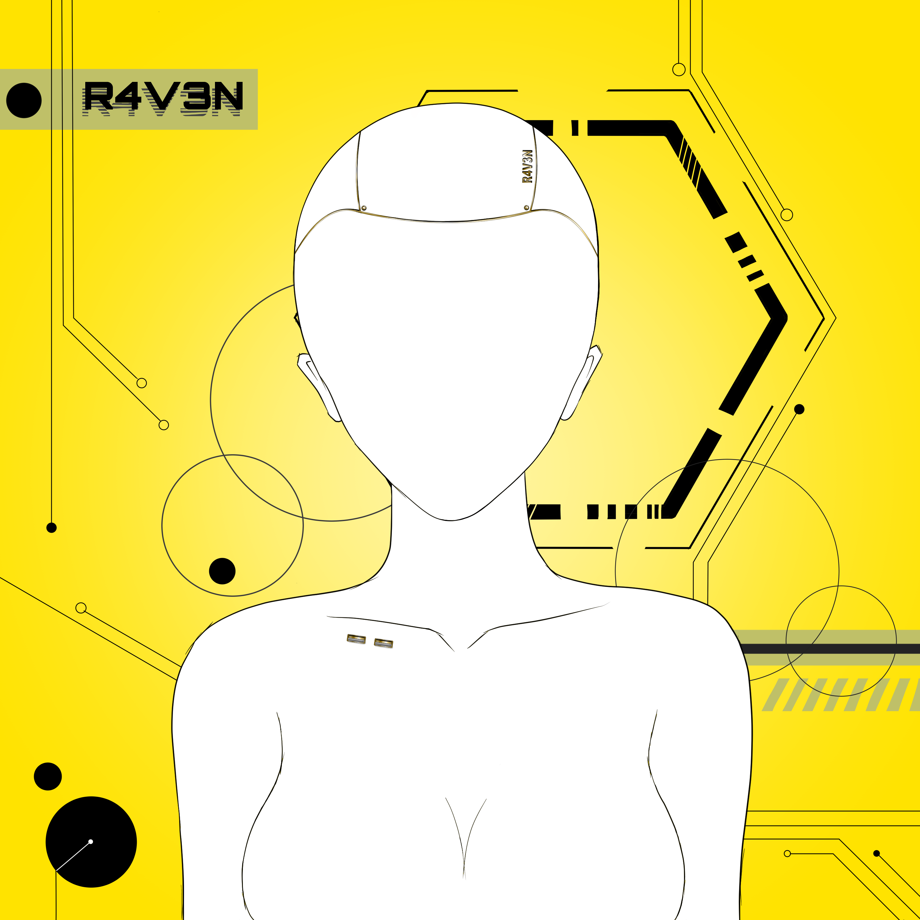 R4V3N Trait - Background 07 NFT on Algorand