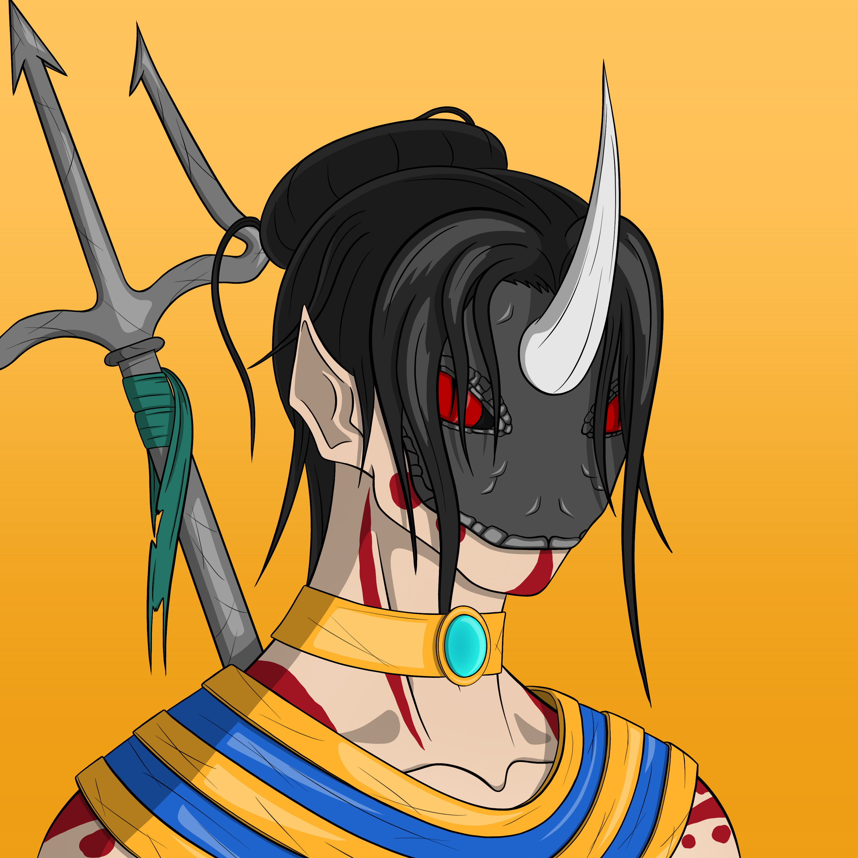 Dark Coin Champion #0276 NFT on Algorand