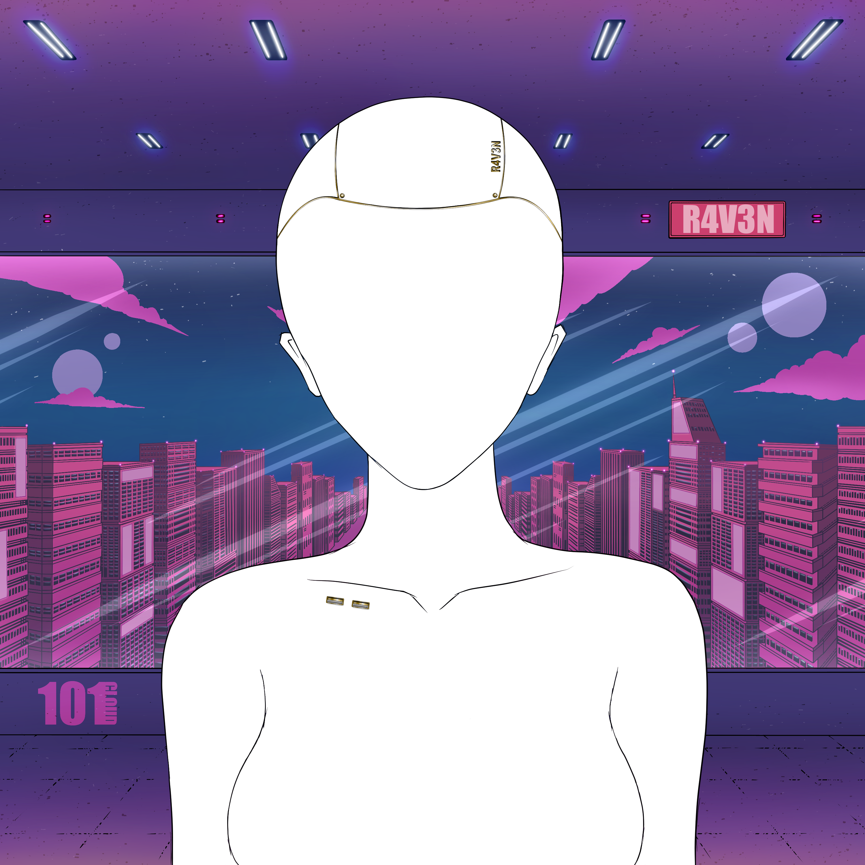 R4V3N Trait - Background 23 NFT on Algorand