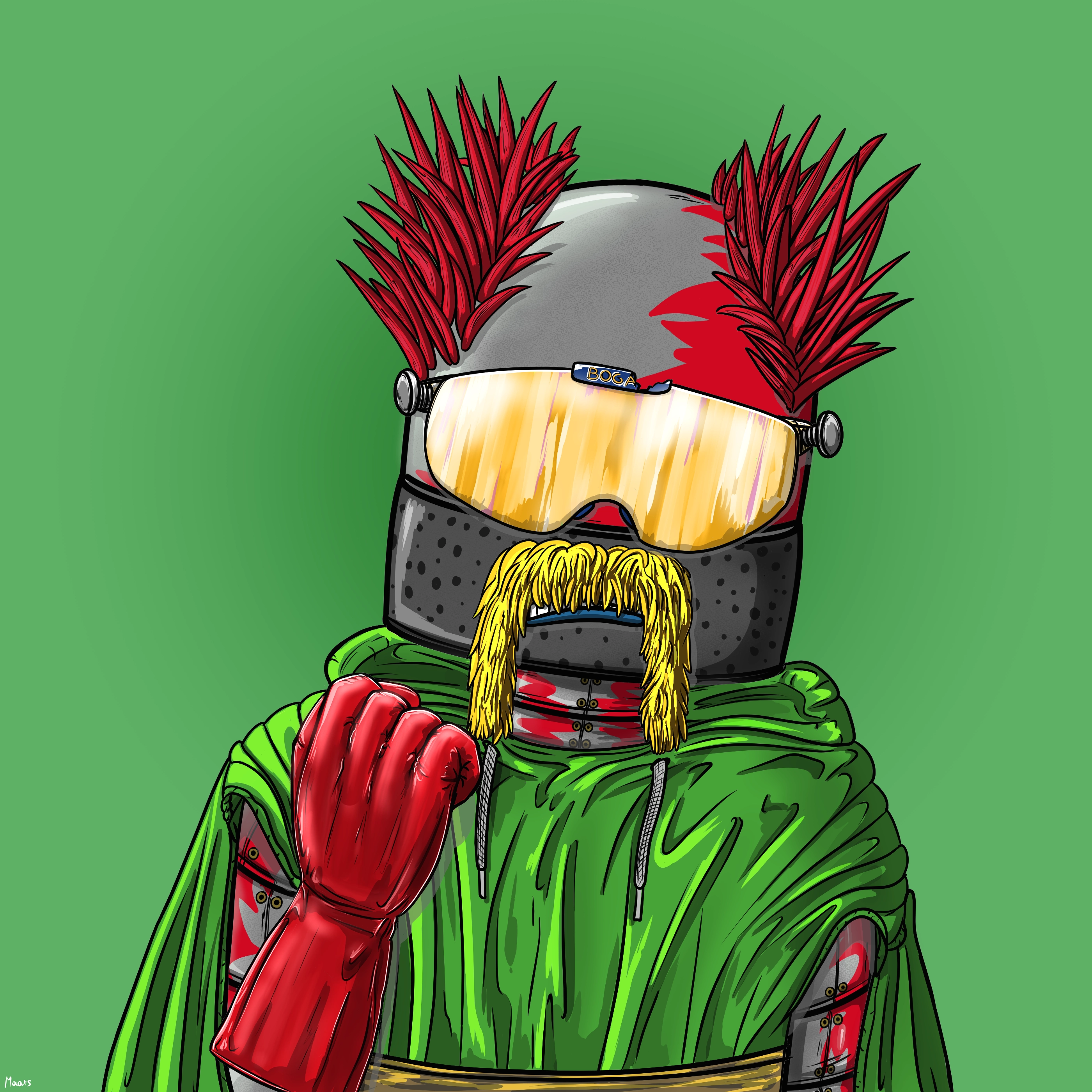 Mental Marvin #658 NFT on Algorand