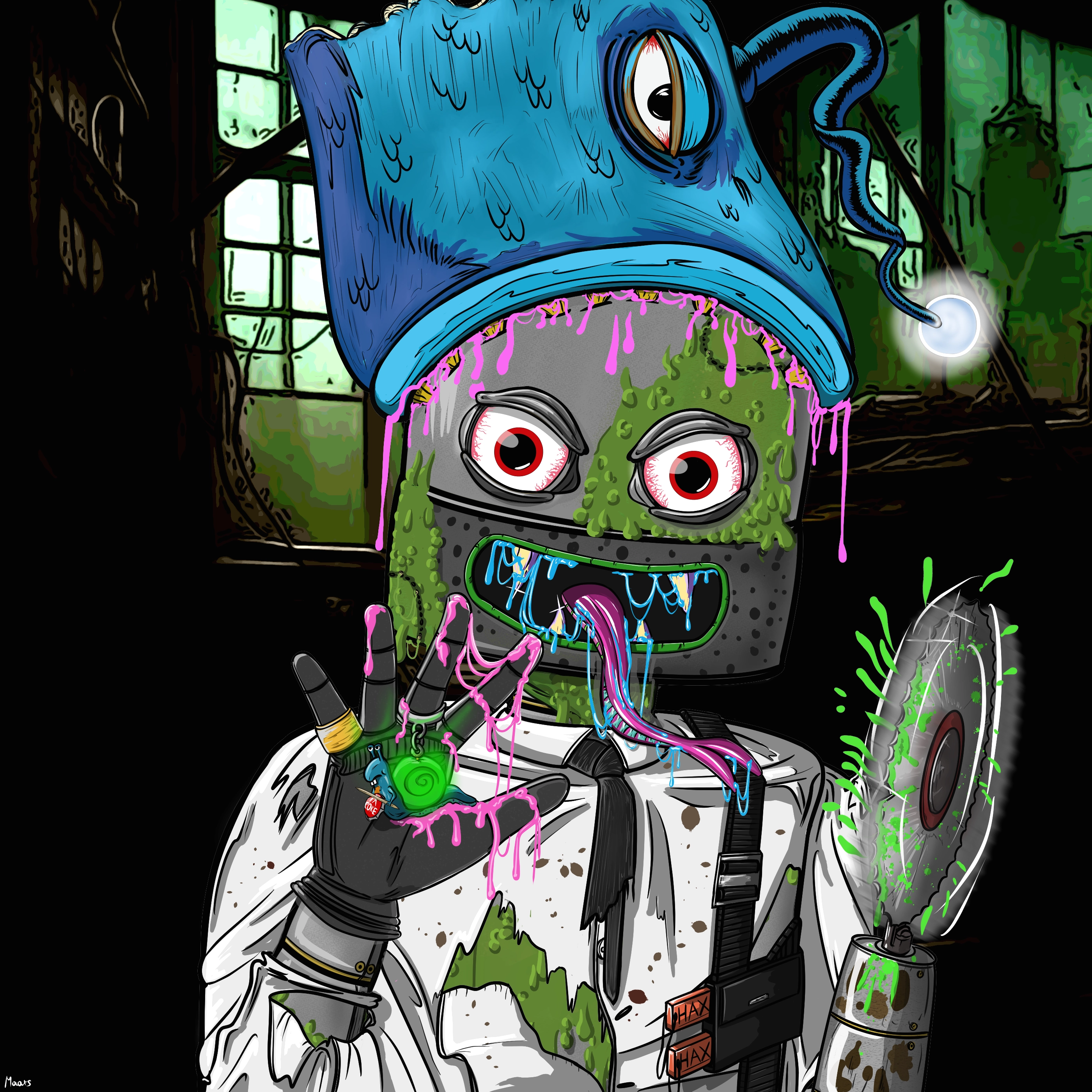 Mental Marvin #852 NFT on Algorand