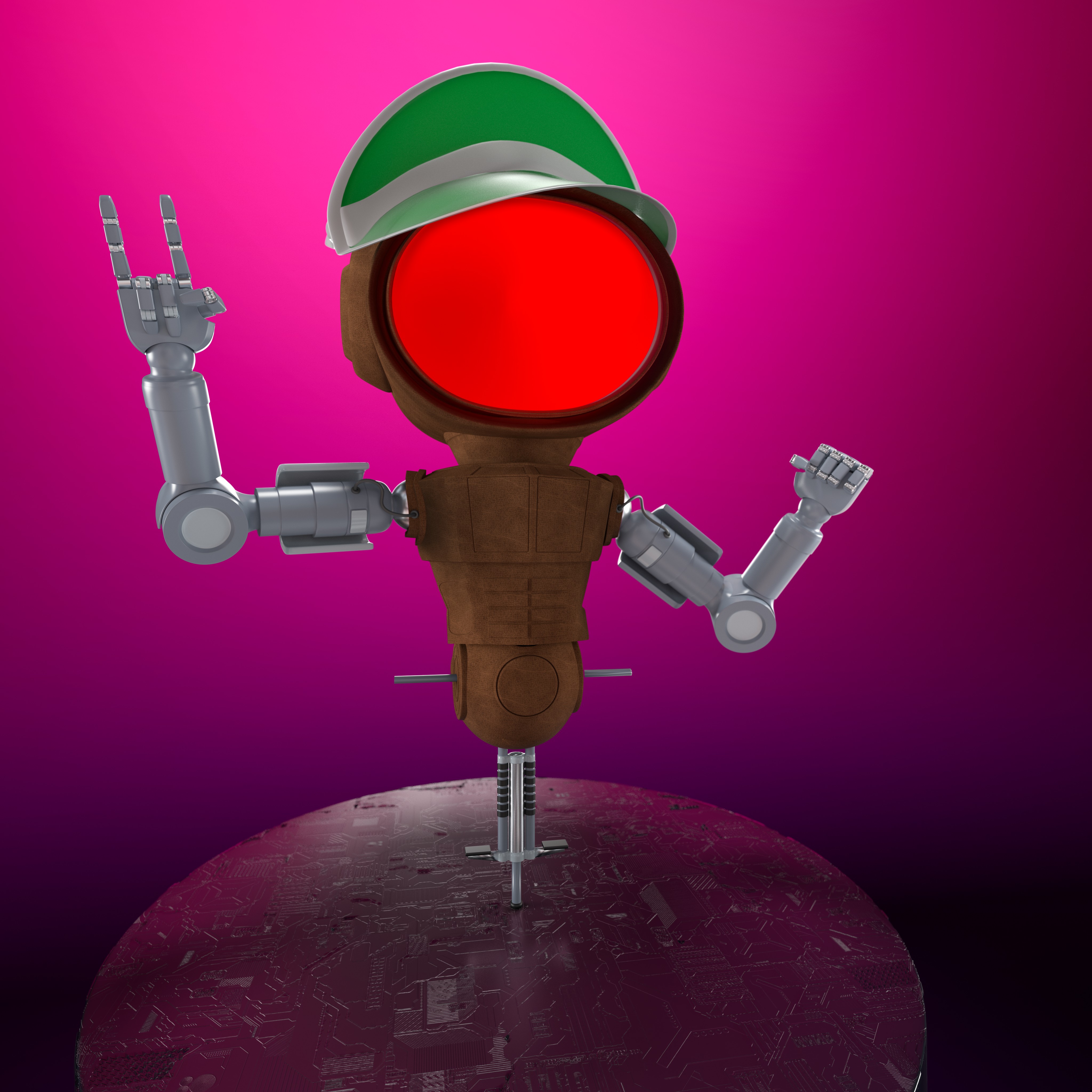 SockBot V1 No. 0201 NFT on Algorand