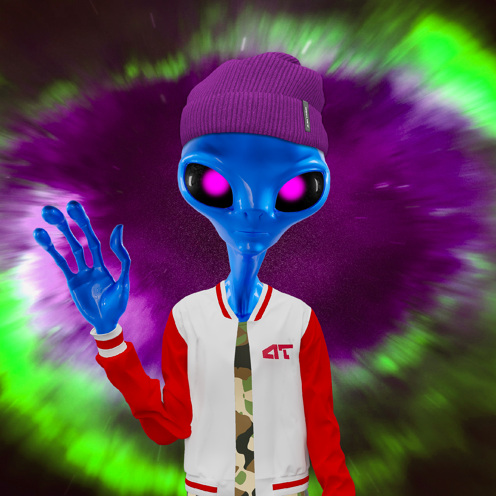 Alien Tourism1976 NFT on Algorand