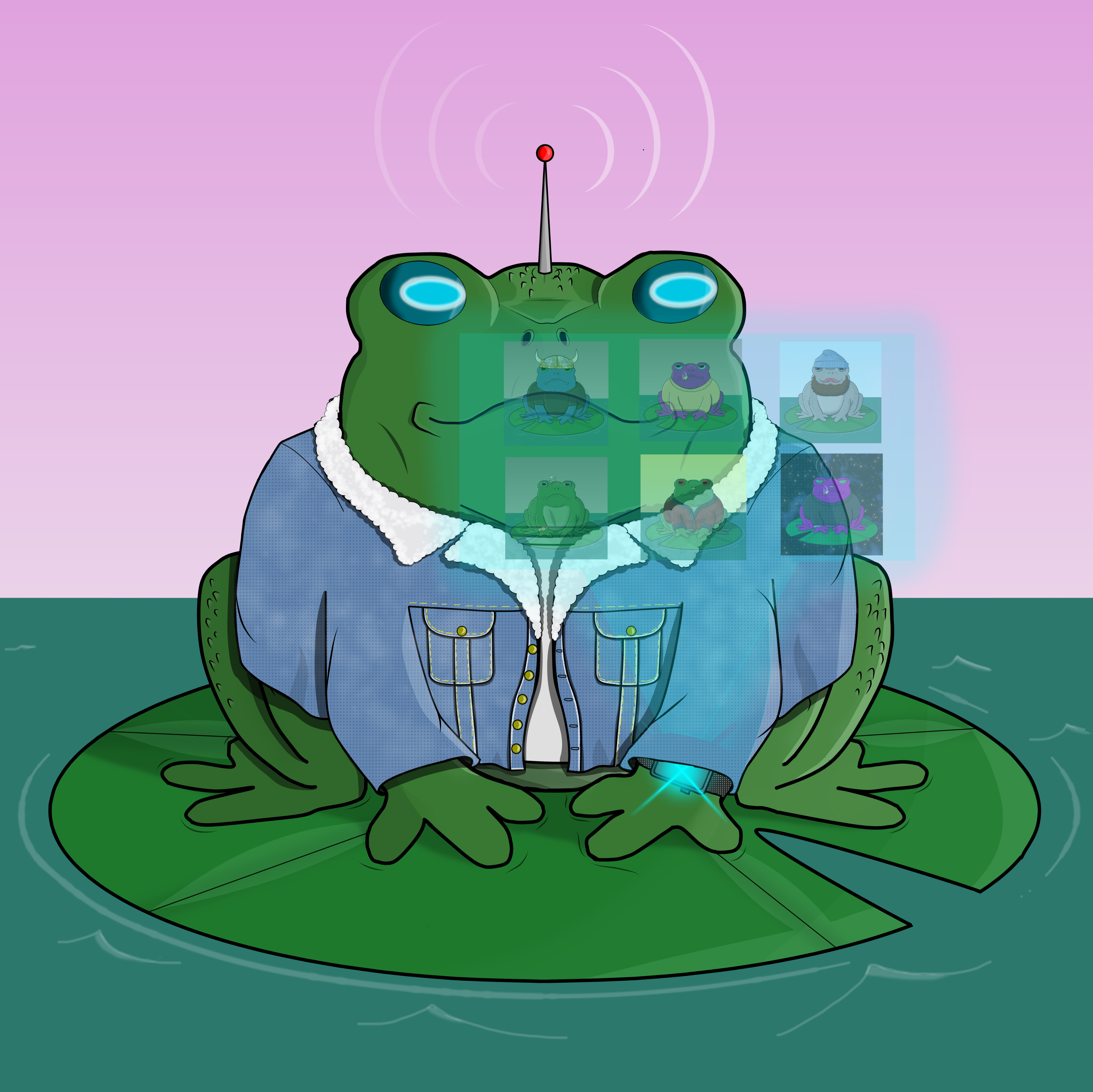 Big Toad 497 NFT on Algorand