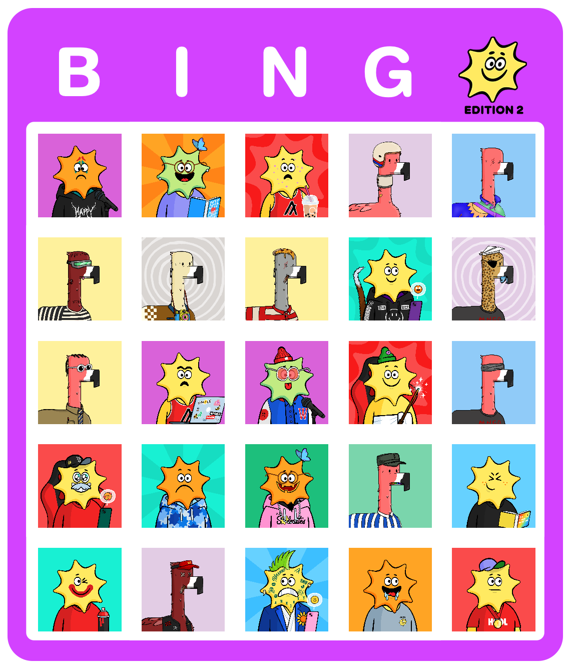 Solmate Bingo Ed. 2 #29 NFT on Algorand