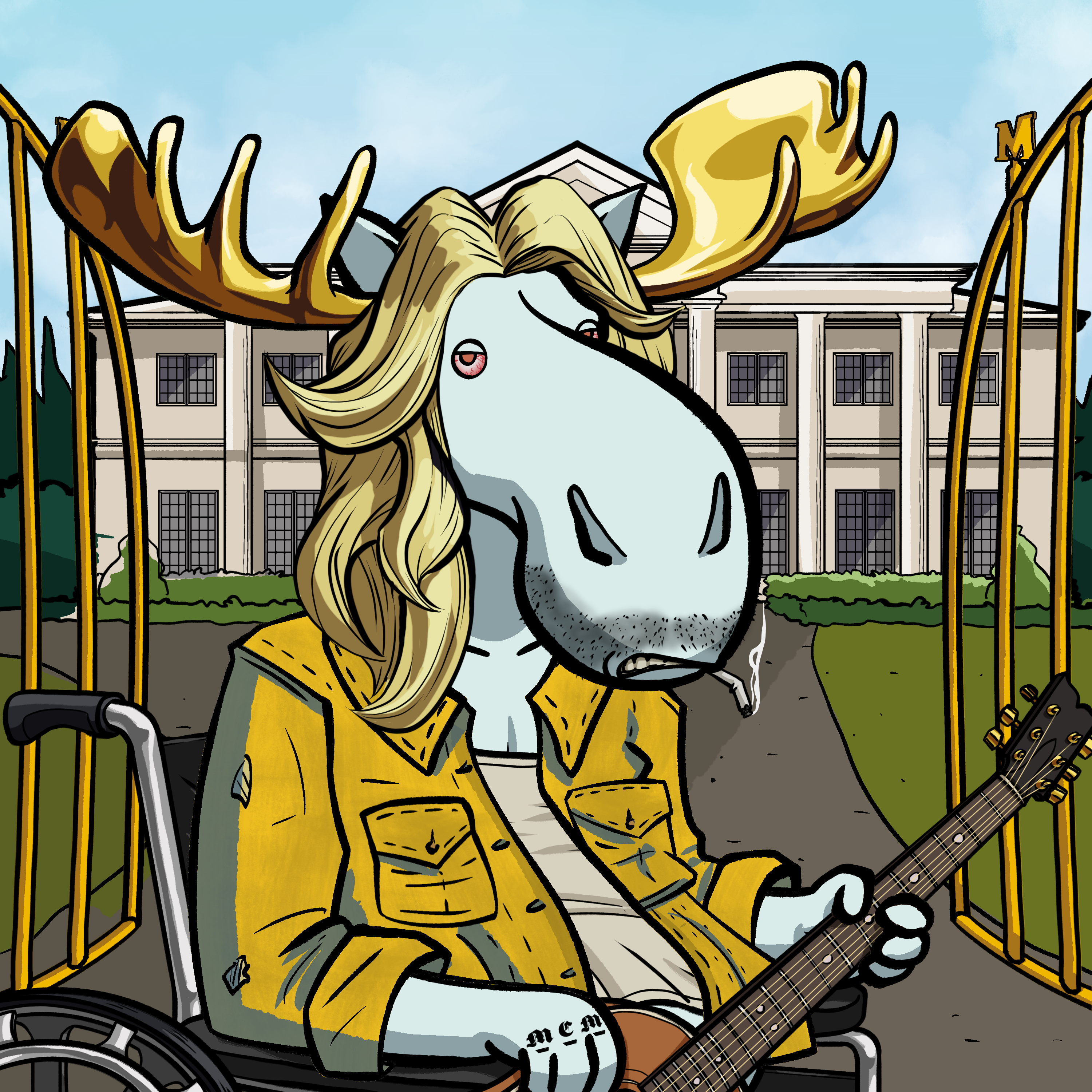 Middle Class Moose #170 NFT on Algorand