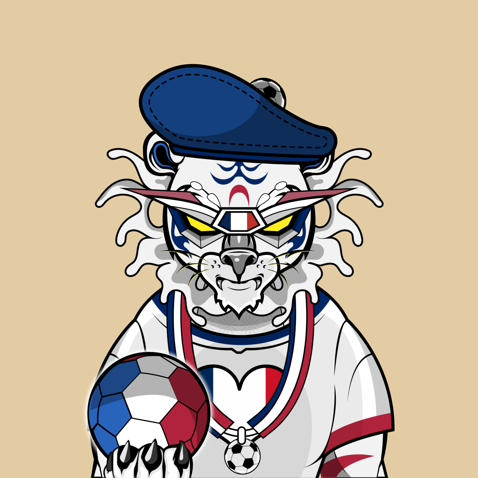 Football TigerChi #0979 NFT on Algorand