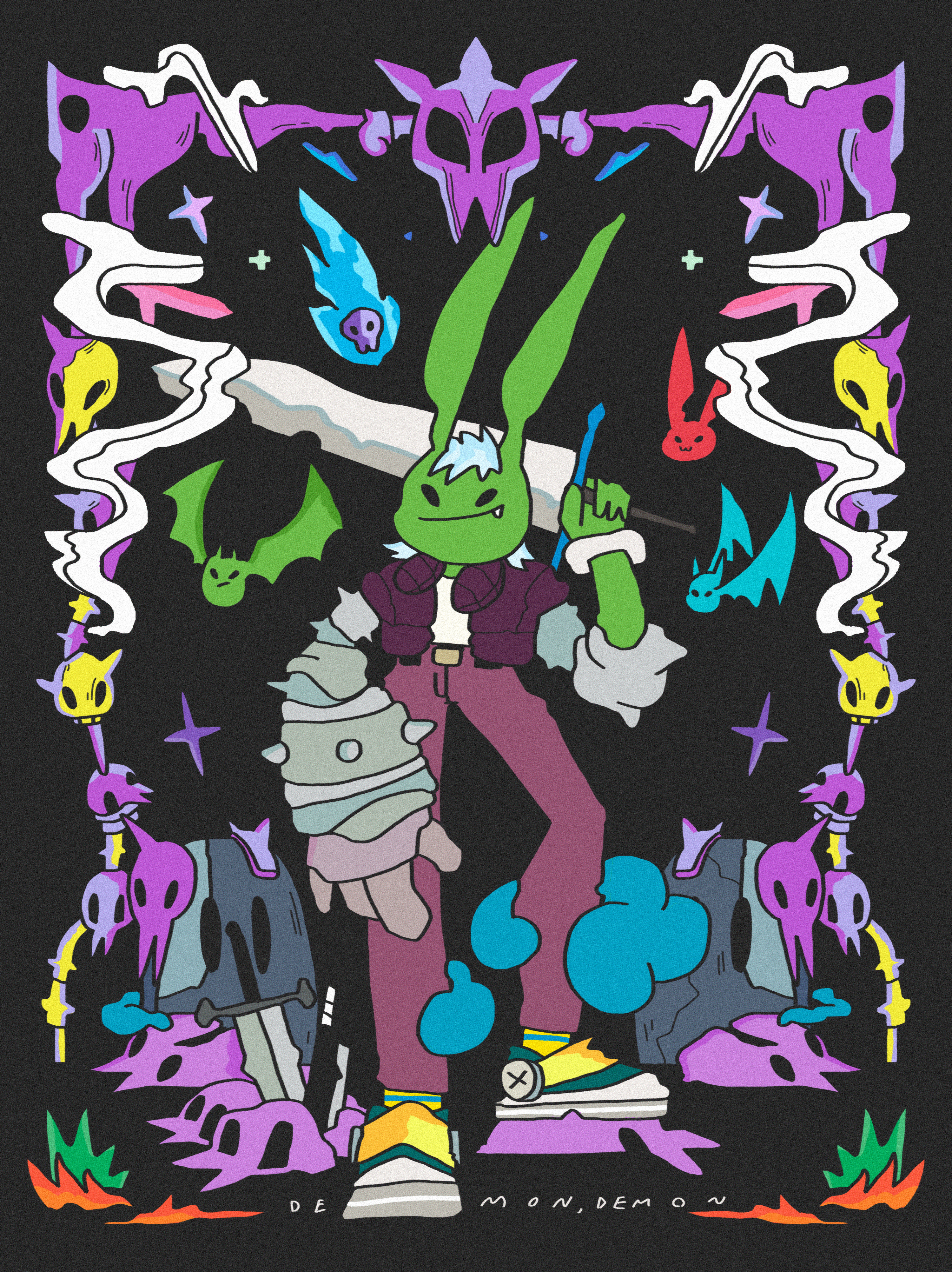 DEMON, DEMON, DEMON.jpg NFT on Algorand