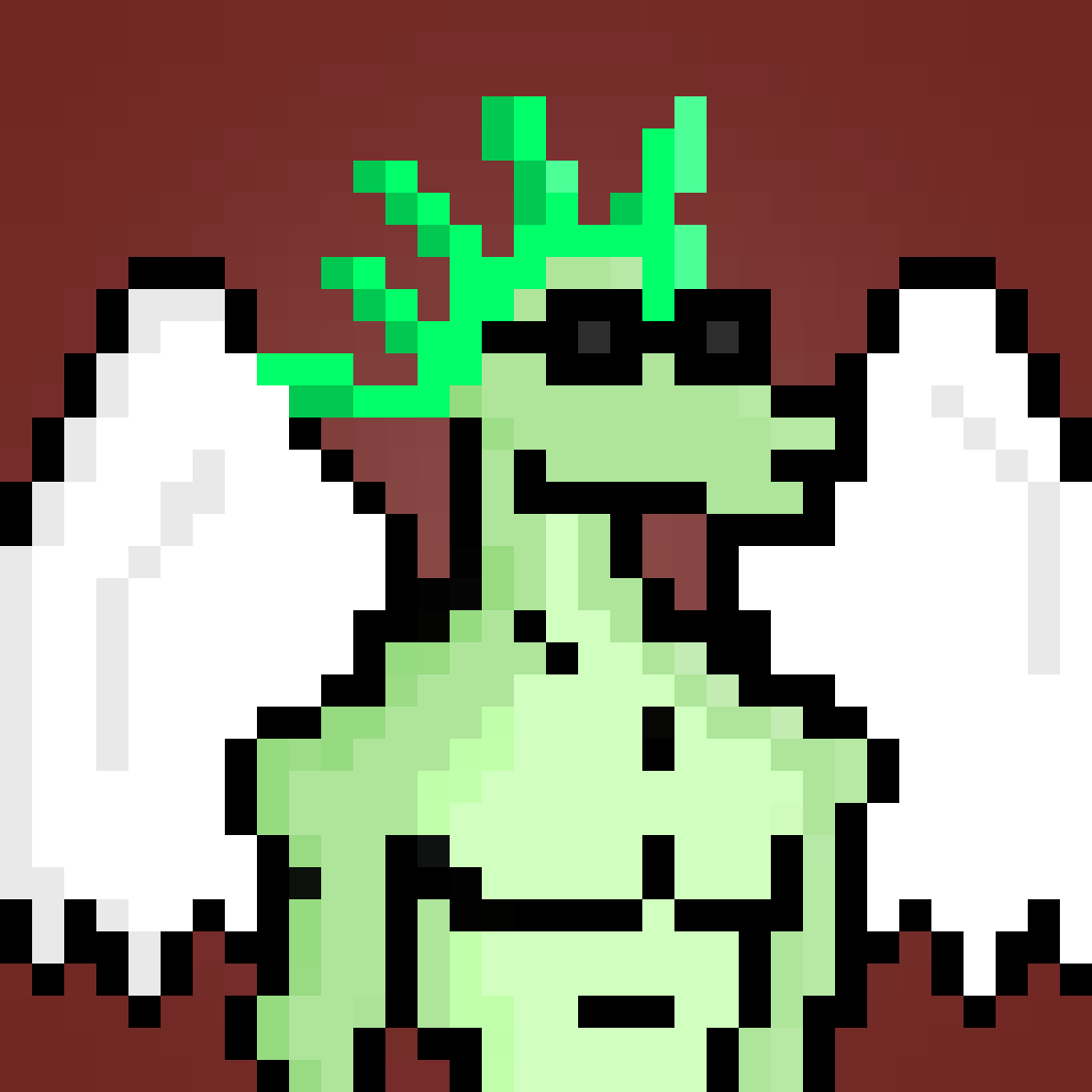 Pixel Dragon: #252 NFT on Algorand