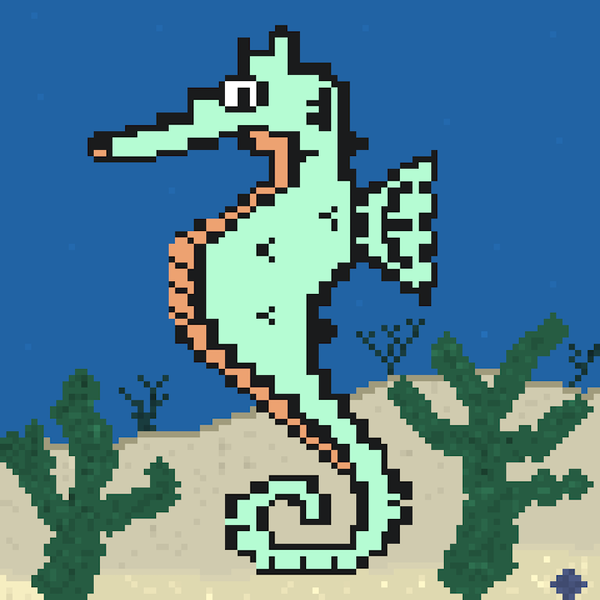 An image of Algo Seahorse #54